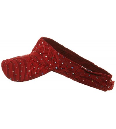 Visors Glitter Visor-Red - CW111GHZWID $8.56