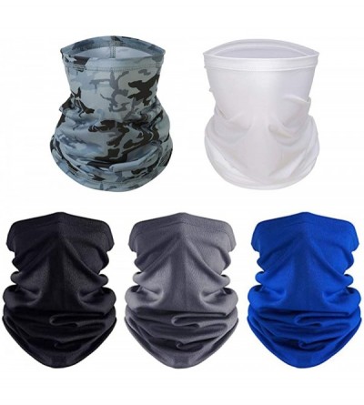 Balaclavas 5pcs Cycling Scarf Protection Balaclava - Muti Color2 - C4197XYSNIL $11.41