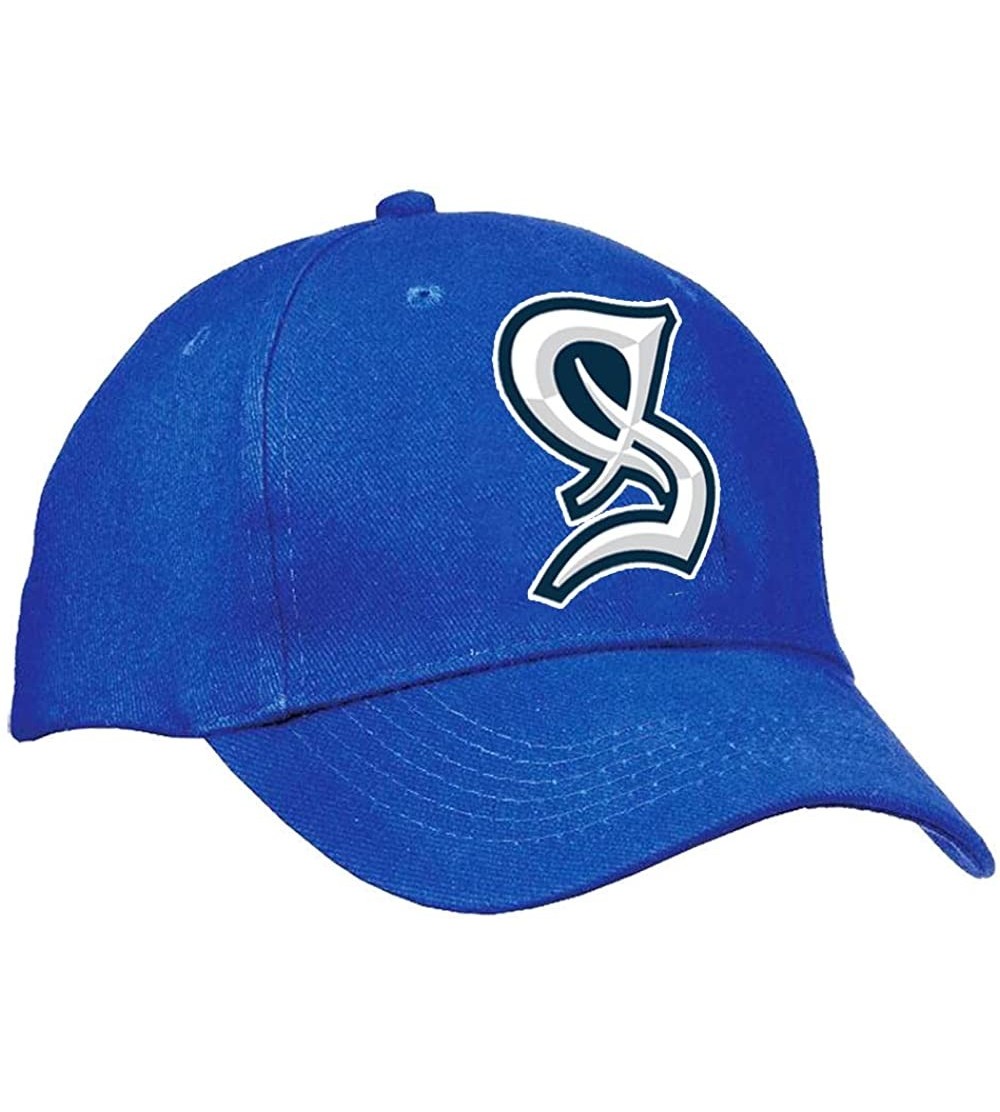 Baseball Caps Cangrejeros de Santurce Puerto Rico Baseball Cap Hat Black-Blue - Blue - CA194A9Y8IU $22.63