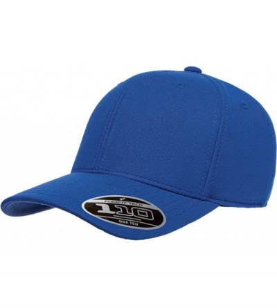 Baseball Caps Flexfit 110P One Ten Cool & Dry Mini Pique Hat - Royal - CC12F0GTGQ9 $22.44