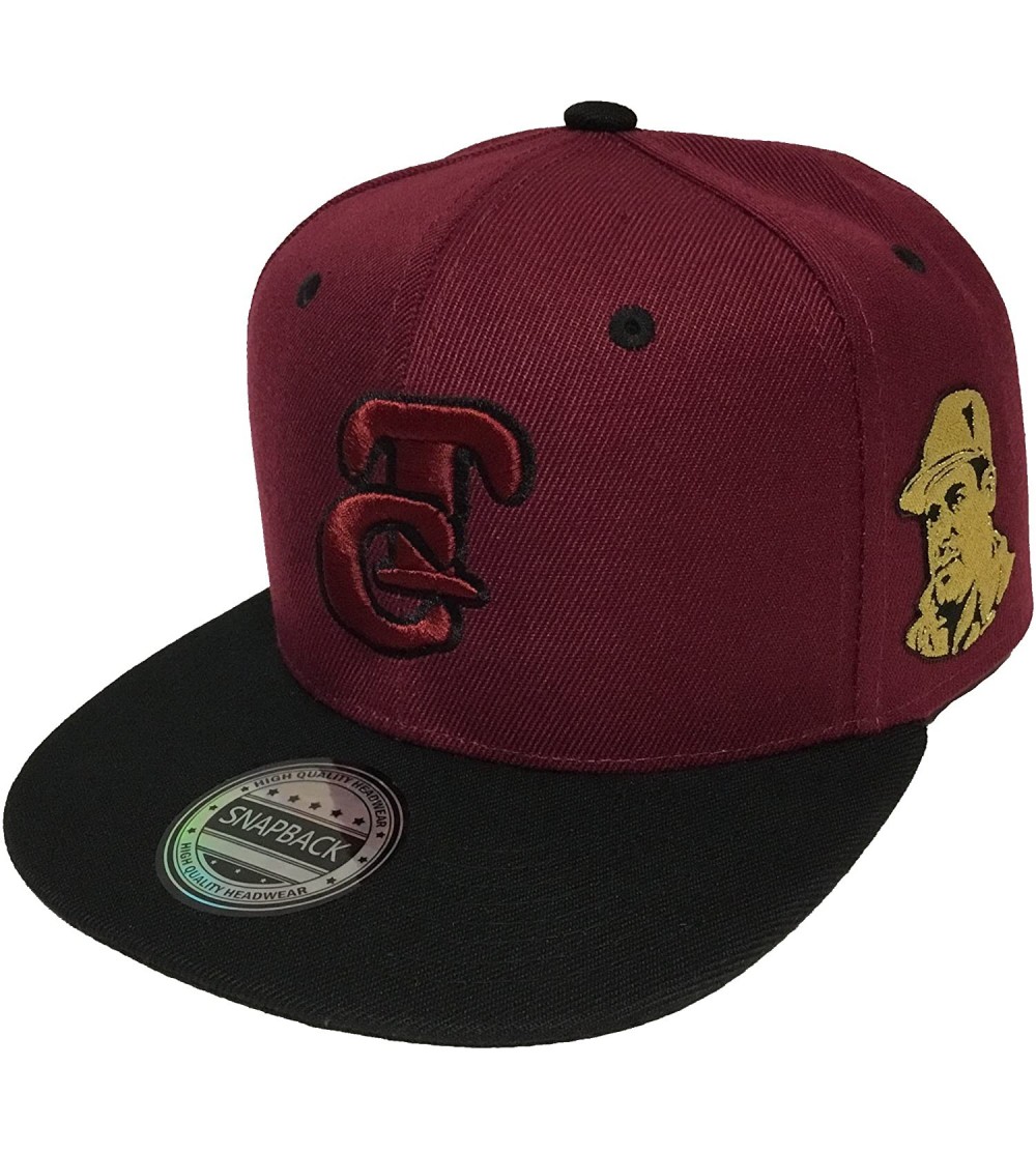 Baseball Caps TOMATEROS DE Culiacan Y EL Chapo Guzman 2 Logos HAT Maroon Black Snapback - CU18CGKD3RW $22.69