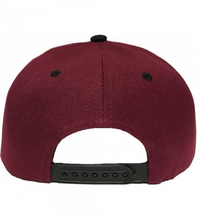 Baseball Caps TOMATEROS DE Culiacan Y EL Chapo Guzman 2 Logos HAT Maroon Black Snapback - CU18CGKD3RW $22.69