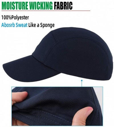 Baseball Caps Moisture Wicking Sport Running Hat Unisex Unstructured Breathable Lightweight Baseball Cap for Outdoor Activity...