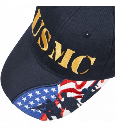 Baseball Caps US Marines Corps Embroidered Cap Few Proud Military USA Insignia Adjustable Baseball Caps Hat - Usmc Navy Blue ...