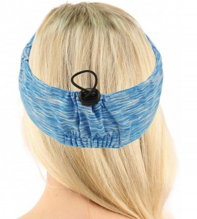 Visors UV Sun Protection Wide Brim Beach Pool Visor Golf Sports Outdoors Cap Hat - Blue - C218Q20R3SY $11.13