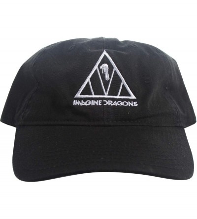 Baseball Caps Imagine Dragons - Unisex Evolve Tour 3 Hat - Black - C318KZIOX2D $48.10