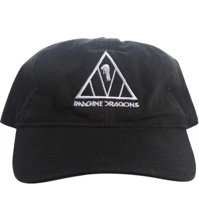 Baseball Caps Imagine Dragons - Unisex Evolve Tour 3 Hat - Black - C318KZIOX2D $30.55