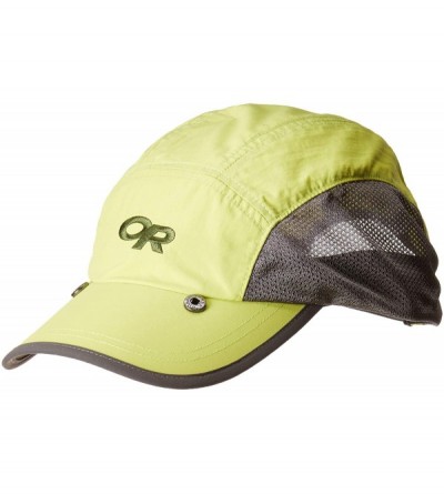 Baseball Caps Sun Runner Cap - Ultimate Training Breathable Sun Hat - Chartreuse - CW18E6X6DY2 $40.10