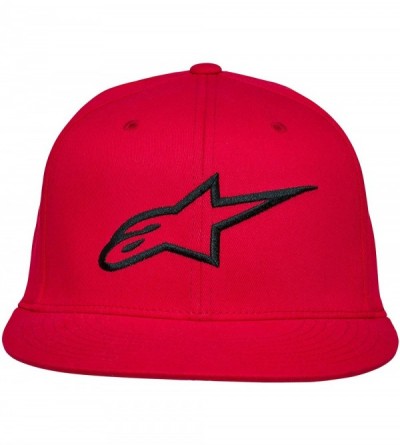 Baseball Caps Men's Ageless Flat Hat - Red - C611WIUNCYN $26.79