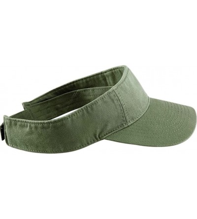 Visors Direct-Dyed Twill Visor (1915) - Olive - CY113C5PEFD $9.70