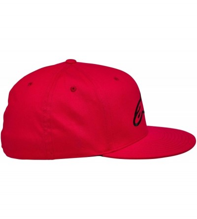 Baseball Caps Men's Ageless Flat Hat - Red - C611WIUNCYN $26.79