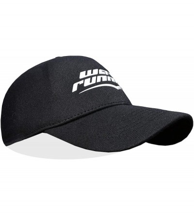 Baseball Caps UPF 50+ Baseball Cap - Stretch to Fit- Bendable Brim- Seamless - Black/White - C31969LE0I4 $11.72