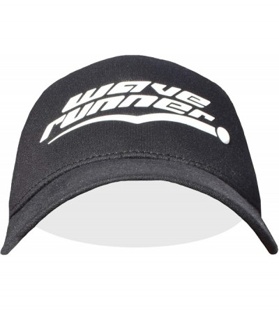 Baseball Caps UPF 50+ Baseball Cap - Stretch to Fit- Bendable Brim- Seamless - Black/White - C31969LE0I4 $11.72