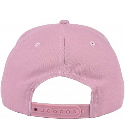 Baseball Caps Fighter Hat - Women's Adjustable Cap - Breast Cancer Awareness - Pink - CL18I5NNIOH $17.05