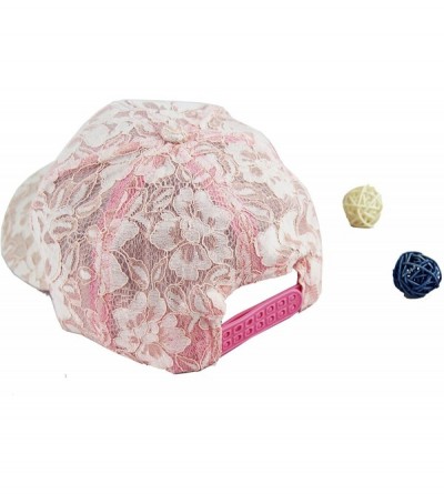 Baseball Caps Women Casual Embroidered Lace Flower Fashion Baseball Cap Hat - Set 2 - CB182XD6A80 $15.45