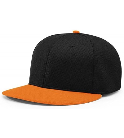 Baseball Caps PTS40 DRYVE R-Flex FIT PTS 40 Baseball HAT Ball Cap - Black/Orange - CW186XTAW09 $10.83