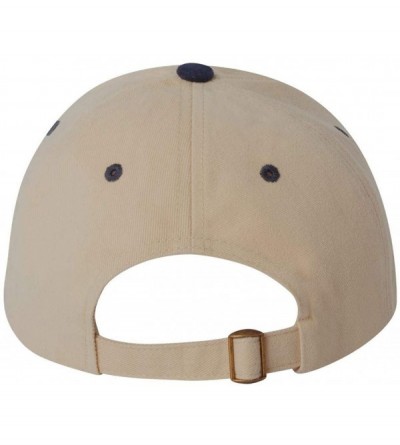 Baseball Caps Sportsman 9610 - Heavy Brushed Twill Cap - Khaki/Navy - CM1180CSGEJ $12.03