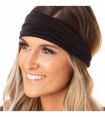 Headbands Adjustable Cute Fashion Sports Headbands Xflex Wide Hairband for Women Girls & Teens - C8197GUXZCZ $18.57