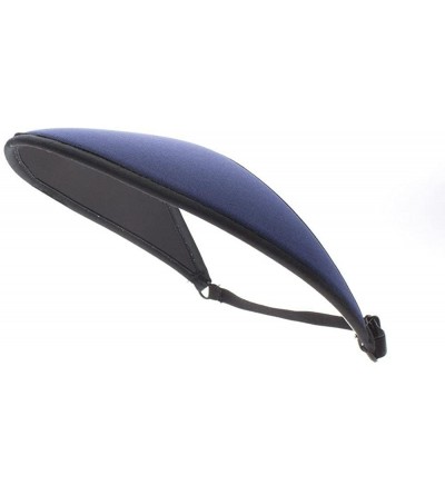 Visors Lites Adjustable Solid Color Sport Sun Visor - Navy - CN12E3BEKCR $10.53