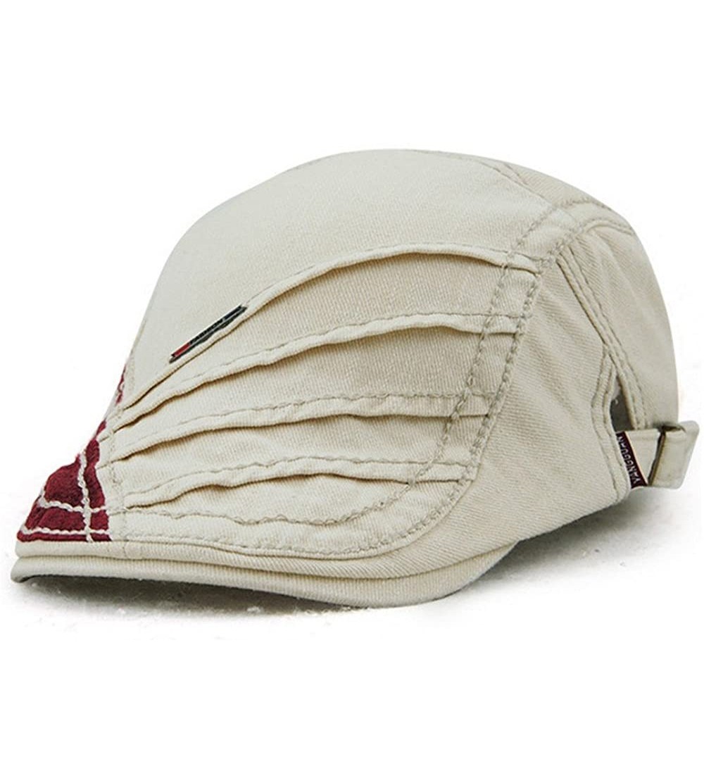 Newsboy Caps Women's Novelty Summer Cotton Beret Newsboy Visor Cap Hat - CE182TMODWA $15.42