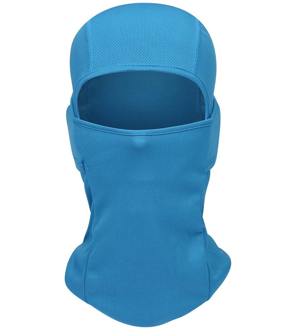 Balaclavas Balaclava - Windproof Mask Adjustable Face Head Warmer for Skiing- Cycling- Motorcycle Outdoor Sports - Blue - CH1...