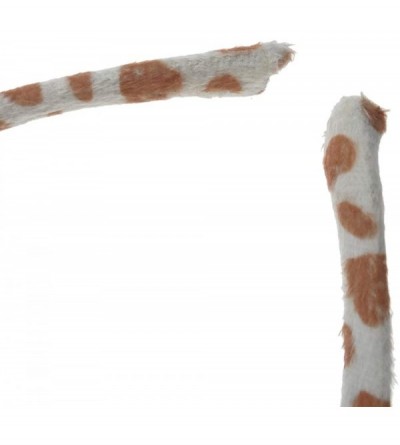 Headbands 6 PCS Plush Animal Headbands Cute Party Head Band Halloween Costume - Giraffe - CC18H3TWUGY $13.28