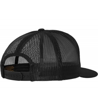 Baseball Caps Yupoong 6006W Unisex Adult Classic Two Tone Trucker Cap - Black - CW11M9BJY6B $9.73
