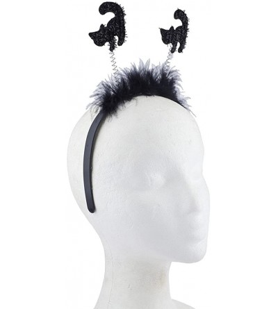Headbands Girls Cat Ears Costume Accessory Headband - Fuzzy Cat - CC1862GEUQL $21.78