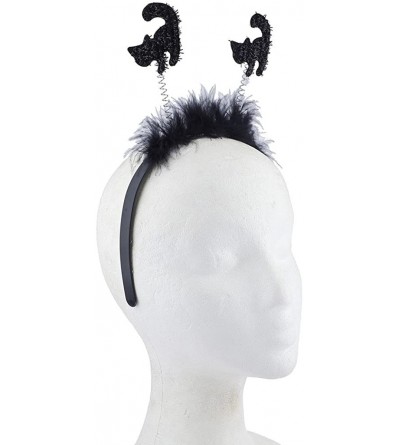 Headbands Girls Cat Ears Costume Accessory Headband - Fuzzy Cat - CC1862GEUQL $11.69