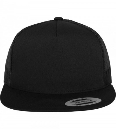Baseball Caps Yupoong 6006W Unisex Adult Classic Two Tone Trucker Cap - Black - CW11M9BJY6B $9.73