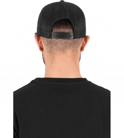 Baseball Caps Yupoong 6006W Unisex Adult Classic Two Tone Trucker Cap - Black - CW11M9BJY6B $9.73