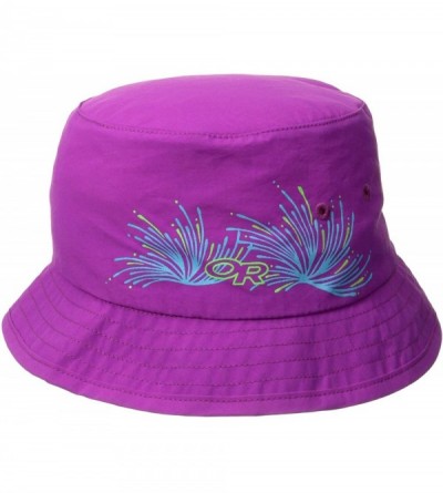 Sun Hats Kids' Solstice Sun Bucket - Ultraviolet - CS11N5XE6H9 $17.25