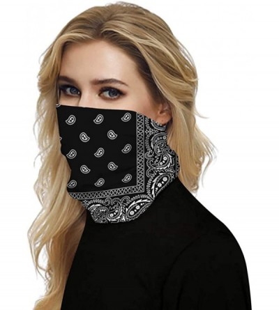 Balaclavas Skull Tie-Dye Face Mask Bandanas Cooling Neck Gaiter Scarf Balaclava Headwear Dust Sun Face Cover for Men Women - ...