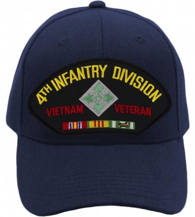 Baseball Caps 4th Infantry Division - Vietnam Veteran Hat/Ballcap Adjustable One Size Fits Most - CN18KR4W6E3 $43.28
