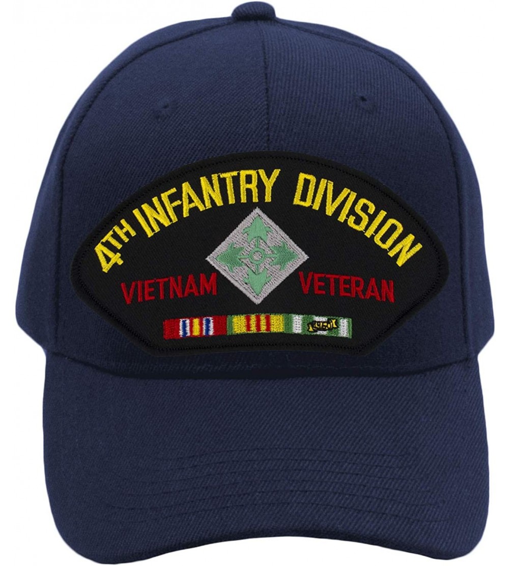 Baseball Caps 4th Infantry Division - Vietnam Veteran Hat/Ballcap Adjustable One Size Fits Most - CN18KR4W6E3 $18.13