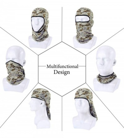 Balaclavas Breathable Camouflage Balaclava Face Mask for Outdoor Sports - Xh-b-05 - CR18TCG64IC $9.69