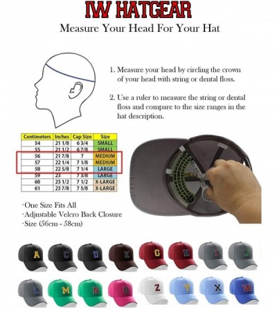 Baseball Caps Classic Baseball Hat Custom A to Z Initial Team Letter- Purple Cap White Black - Letter G - CC18NY5X56M $14.51