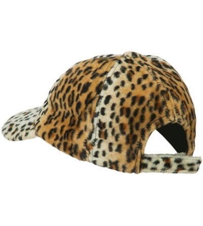 Baseball Caps Animal Print Baseball Cap - Brown - CH11P5HIE8P $19.08