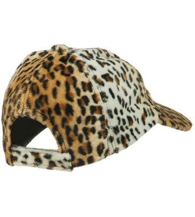 Baseball Caps Animal Print Baseball Cap - Brown - CH11P5HIE8P $19.08