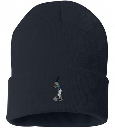 Skullies & Beanies Baseball Boy Custom Personalized Embroidery Embroidered Beanie - Navy - CM12N7W7HB4 $15.29