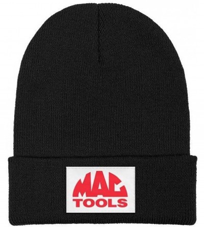 Skullies & Beanies Fashion Men Knitting Beanie Hats Red-MAC-Tools- Slouch Fine Knit Cap - Black-18 - C118O4CDS0Q $12.88