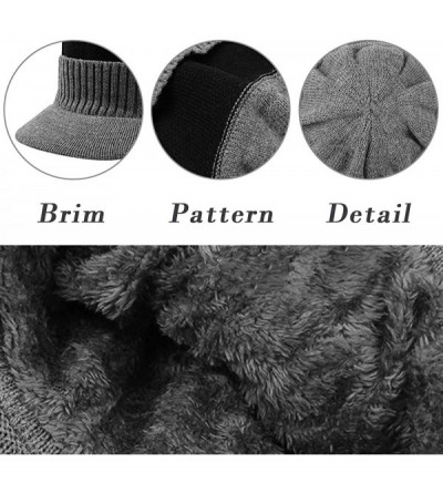 Skullies & Beanies Winter Beanie Warmer Fleece Outdoor - Y-grey - CM192EM4NY2 $10.57