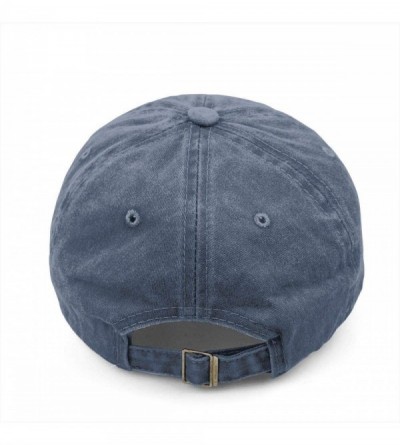 Baseball Caps Unisex Mama Bear Denim Hat Adjustable Washed Dyed Cotton Dad Baseball Caps - Print Logo Navy - C018LZL4NR7 $9.80