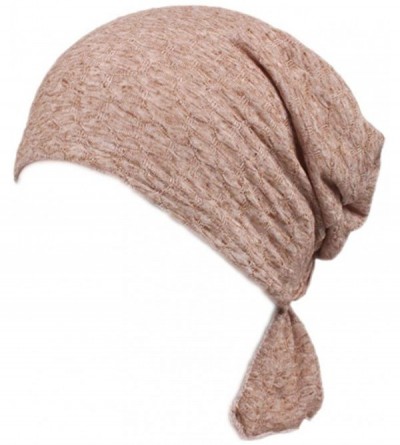 Skullies & Beanies Women's Cotton Turban Headwear Chemo Beanie Cap for Cancer Patients Hair Loss - Clolr3 - CX183KEYWKO $8.20