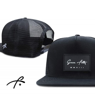 Baseball Caps Trucker Hat for Men & Women. Snapback Mesh Caps - Black - CS18KHEEMDO $39.56