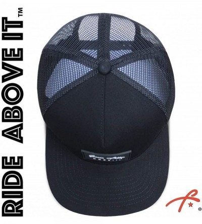 Baseball Caps Trucker Hat for Men & Women. Snapback Mesh Caps - Black - CS18KHEEMDO $22.16