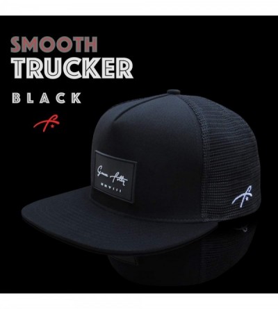 Baseball Caps Trucker Hat for Men & Women. Snapback Mesh Caps - Black - CS18KHEEMDO $22.16