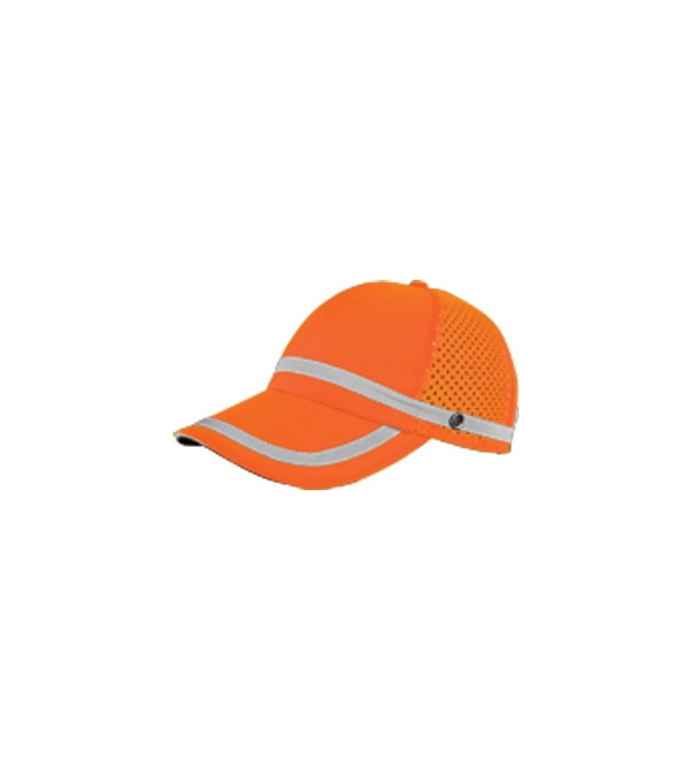 Baseball Caps 2855 Polyester Baseball Cap with Snaps- Orange - Orange - CF11BV8YZQH $18.34