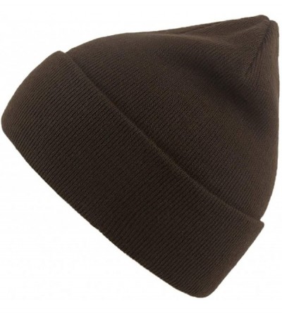 Skullies & Beanies Slouchy Beanie Cap Knit hat for Men and Women - Coffee - CA18WMST7S2 $10.33