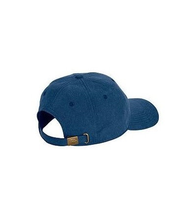 Baseball Caps Embroidered Navy Blue Pigment Dyed STL Airport Code Baseball Hat - CC18579NS32 $16.16